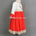 boutique lace embroidery kids elegant flower girl dresses